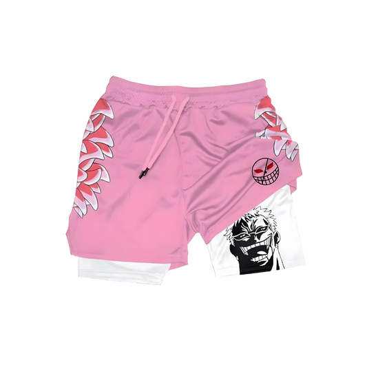 Flamingo Double Layered Shorts