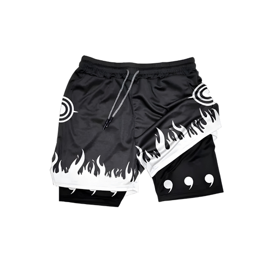 Sage Mode Double Layered Shorts